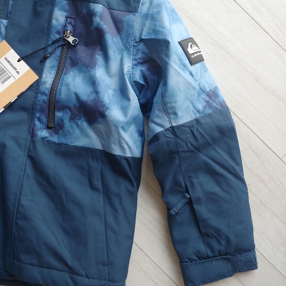 Quiksilver NEW Mission Print Block Snow Jacket - Picture 2 of 14